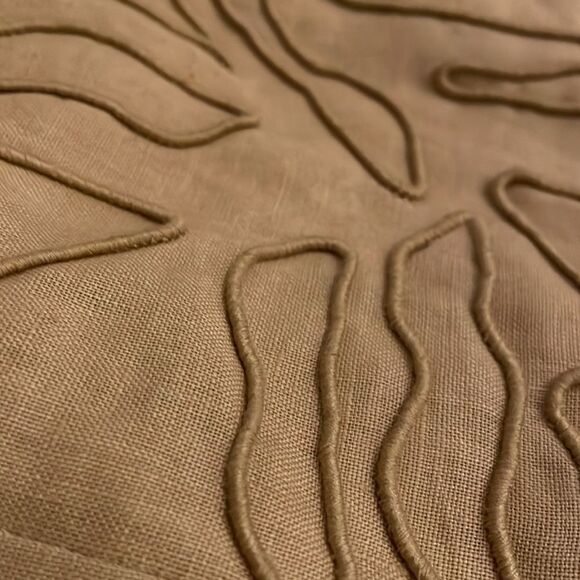 Diane Von Furstenberg DVF PAQUERITA Linen Mini Skirt Womens Size 8 Beige Tan - Picture 10 of 10